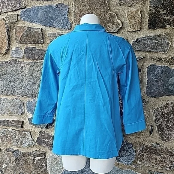 LAFAYETTE 148 New York Jacket Career in Blue Size 8 - Picture 5 of 9
